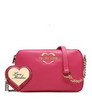 LOVE MOSCHINO HOLLIES Mini sac à bandoulière fuchsia - Sacs pour Femme - 5