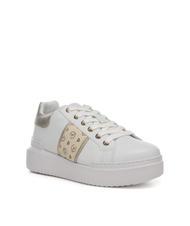 POLLINI HERITAGE NUKE Baskets à plateforme ivoire / platine - Chaussures Femme - 3