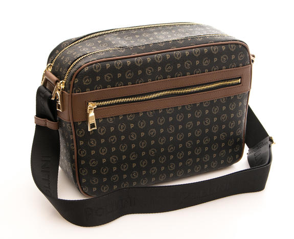 Tapiro Sac port&eacute; &eacute;paule brun noir - Sacs pour Femme