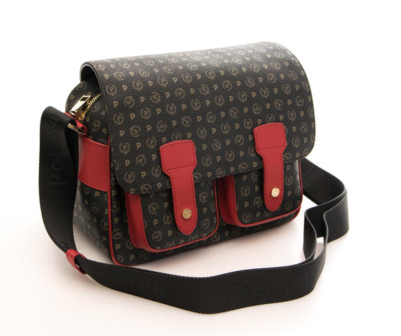 Tapiro Sac porté épaule laque noire - Sacs pour Femme