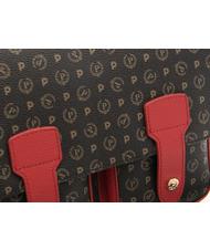 POLLINI Tapiro Sac porté épaule laque noire - Sacs pour Femme - 3