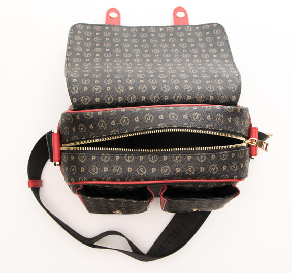 Tapiro Sac porté épaule laque noire - Sacs pour Femme