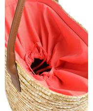 MANDARINA DUCK SEASHELL STRAW Sac d'épaule CORAL - Sacs pour Femme - 3