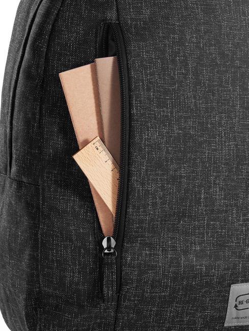 RE-GENERATION Sac &agrave; dos pour ordinateur portable 15" NOIR - Sacs &agrave; dos pour l'&Eacute;cole & les Loisirs