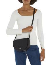 CALVIN KLEIN CK DAILY Sac d'épaule blackmono - Sacs pour Femme - 5