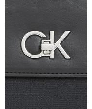 CALVIN KLEIN RE-LOCK Convertible Sac porté épaule/à bandoulière noir et noir - Sacs pour Femme - 3