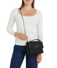 CALVIN KLEIN RE-LOCK Convertible Sac porté épaule/à bandoulière noir et noir - Sacs pour Femme - 5