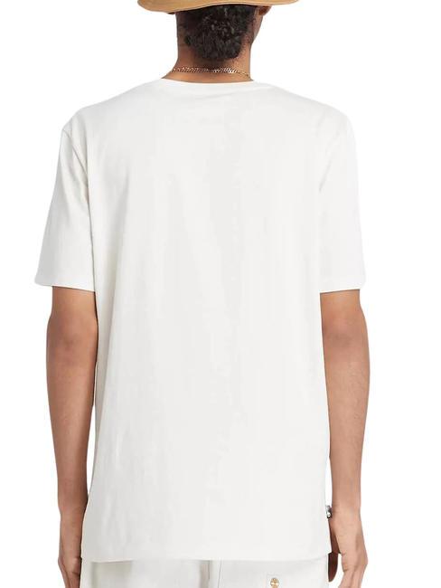 KENNEBEC RIVER LINEAR LOGO T-shirt en cotton mill&eacute;sime blanc - T-shirt