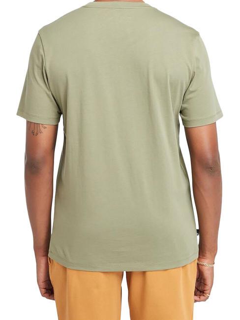 KENNEBEC RIVER LINEAR LOGO T-shirt en cotton terre de cassel - T-shirt