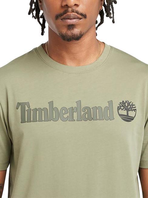 KENNEBEC RIVER LINEAR LOGO T-shirt en cotton terre de cassel - T-shirt