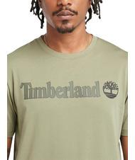 TIMBERLAND KENNEBEC RIVER LINEAR LOGO T-shirt en cotton terre de cassel - T-shirt - 3