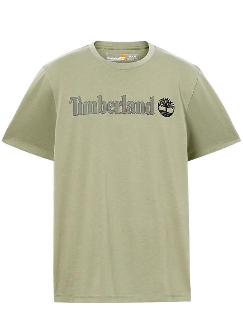 KENNEBEC RIVER LINEAR LOGO T-shirt en cotton terre de cassel - T-shirt