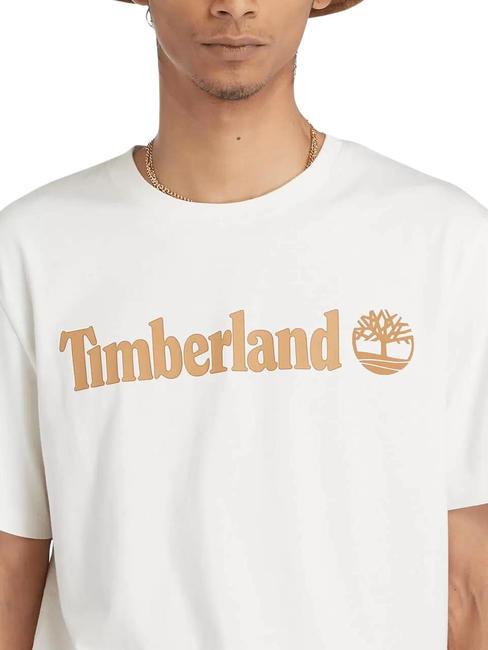 KENNEBEC RIVER LINEAR LOGO T-shirt en cotton millésime blanc - T-shirt