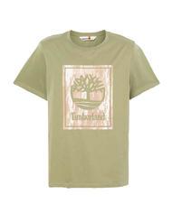 TIMBERLAND STACK LOGO T-shirt en cotton terre de cassel - T-shirt - 4