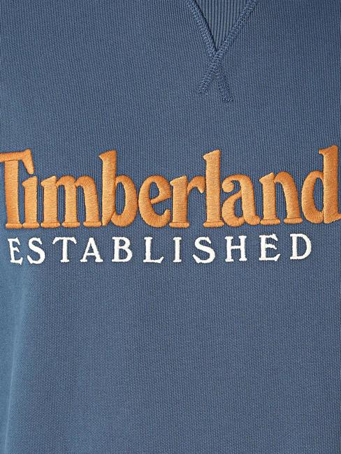 EST 1973  Sweat ras du cou denim fonc&eacute; - Pulls molletonn&eacute;s