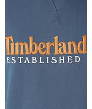 TIMBERLAND EST 1973  Sweat ras du cou denim fonc&eacute; - Pulls molletonn&eacute;s - 4