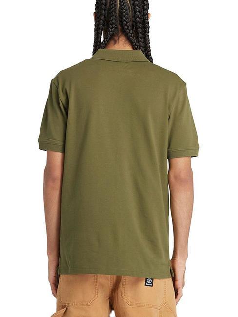 MERRYMEETING RIVER Polo en coton stretch sphaigne - chemise polo