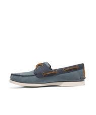 TIMBERLAND CLASSIC BOAT Chaussure bateau en cuir nubuck bleu moyen - Chaussures Homme - 3