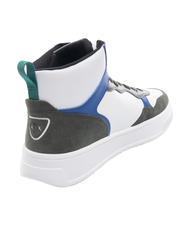 ARMANI EXCHANGE A|X Baskets hautes vert foncé + bleuté - Chaussures Homme - 3
