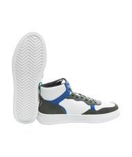 ARMANI EXCHANGE A|X Baskets hautes vert foncé + bleuté - Chaussures Homme - 5