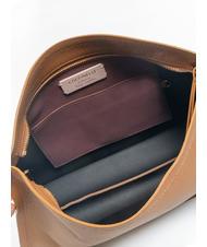 COCCINELLE SNIP Sac bandouli&egrave;re en cuir martel&eacute; cuir/noir - Sacs pour Femme - 6