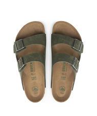 BIRKENSTOCK ARIZONA Chausson &agrave; deux bandes Thym poussi&egrave;re du d&eacute;sert - Chaussures unisexe - 5