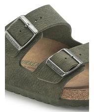 BIRKENSTOCK ARIZONA Chausson &agrave; deux bandes Thym poussi&egrave;re du d&eacute;sert - Chaussures unisexe - 6