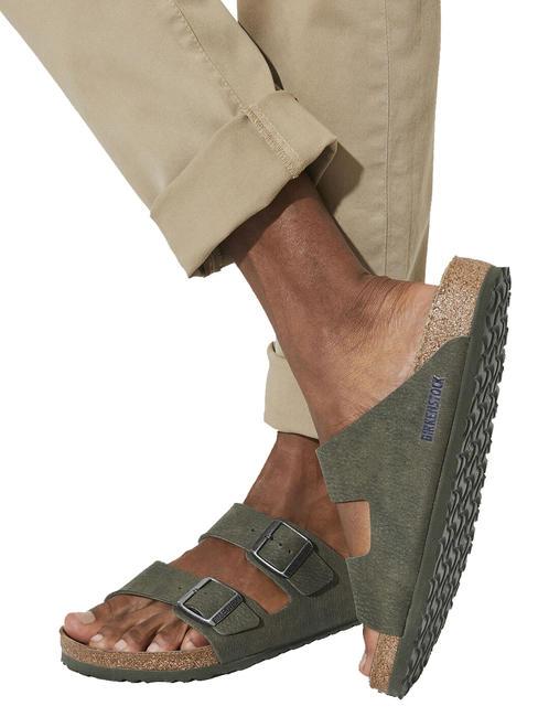 ARIZONA Chausson &agrave; deux bandes Thym poussi&egrave;re du d&eacute;sert - Chaussures unisexe