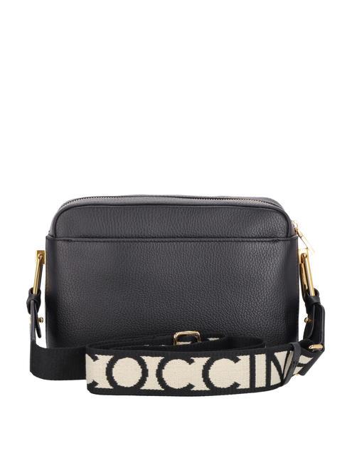 LIYA SIGNATURE Sac bandouli&egrave;re, en cuir Noir - Sacs pour Femme