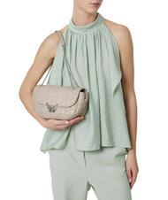 COCCINELLE DEW MATELASSE  Sac port&eacute; &eacute;paule/crois&eacute; rose poudr&eacute; - Sacs pour Femme - 4