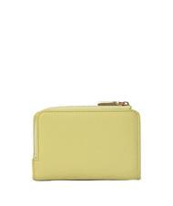 COCCINELLE METALLIC SOFT Petit portefeuille en cuir textur&eacute; lavage &agrave; la chaux - Portefeuilles Femme - 3