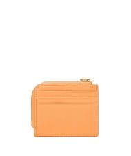 COCCINELLE TASSEL Porte-cartes zipp&eacute; en cuir martel&eacute; lever du soleil - Portefeuilles Femme - 2