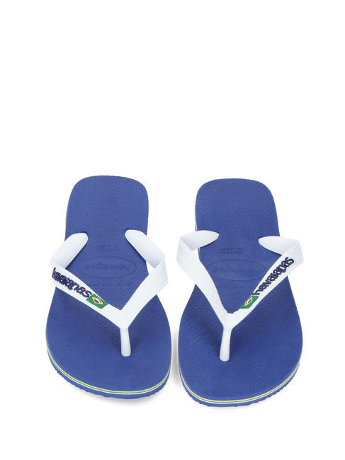BRASIL LOGO Les tongs pour hommes marineblu - Chaussures unisexe