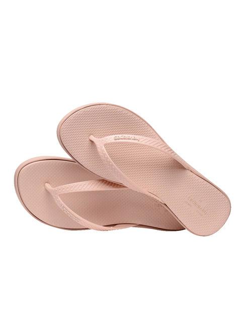 HIGH PLATFORM Tongs avec coin ballet rose - Chaussures Femme