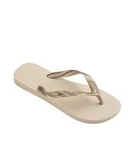 HAVAIANAS TOP TIRAS SENSES Tongs beige - Chaussures Femme - 3