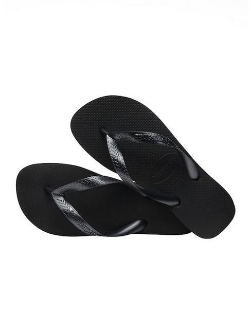 TOP TIRAS SENSES Tongs NOIR - Chaussures Femme