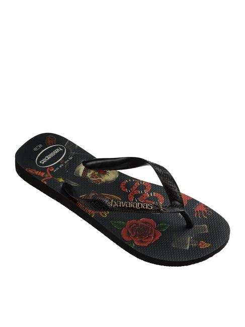 TOP TRIBO Tongs TOP noir noir - Chaussures Homme