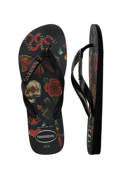 TOP TRIBO Tongs TOP noir noir - Chaussures Homme