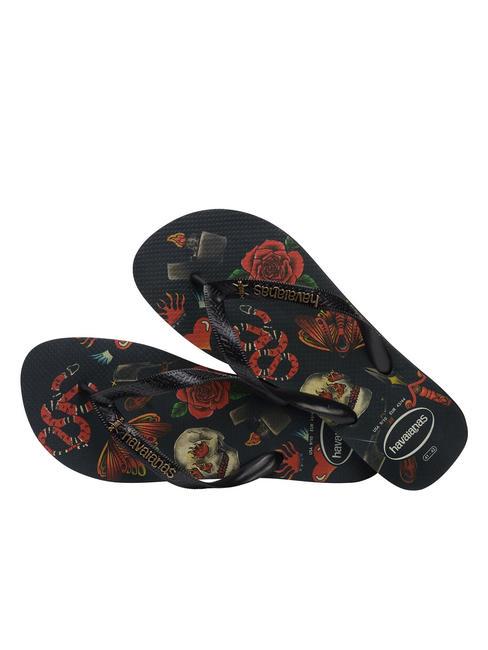 TOP TRIBO Tongs TOP noir noir - Chaussures Homme