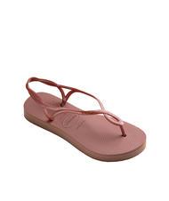 HAVAIANAS LUNA FLATFORM Sandale tongs &agrave; plateforme CROCUS / ROSE - Chaussures Femme - 3