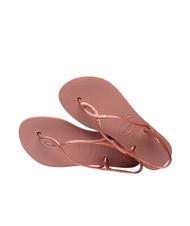 HAVAIANAS LUNA FLATFORM Sandale tongs &agrave; plateforme CROCUS / ROSE - Chaussures Femme - 4