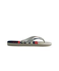 HAVAIANAS tongs TOP NAUTIQUE blanc/blanc/bleu marine - Chaussures Homme - 2