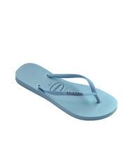 HAVAIANAS SLIM GLITTER IRIDESCENT Tongs bleu lavande - Chaussures Femme - 3