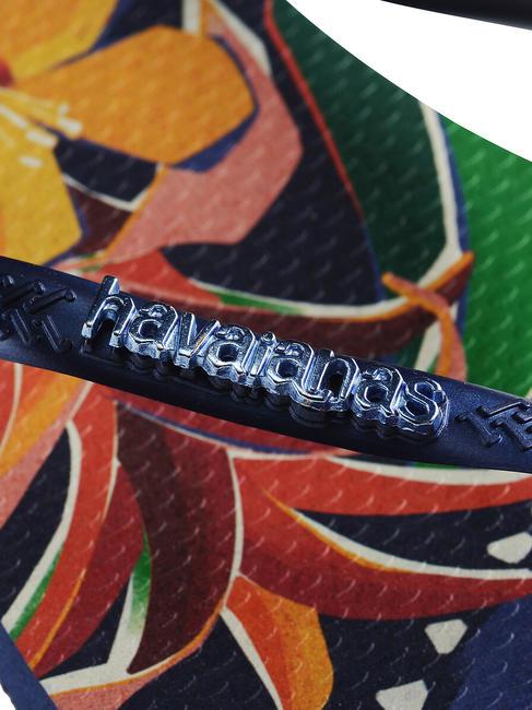  Tongs SLIM TROPICAL MARINE / BLEU / MARINE - Chaussures Femme