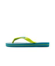 HAVAIANAS BRASIL LOGO Les tongs pour hommes bleu amazonite - Chaussures unisexe - 2