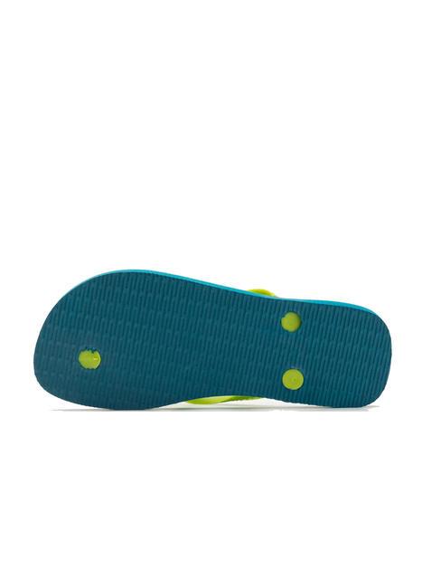 BRASIL LOGO Les tongs pour hommes bleu amazonite - Chaussures unisexe