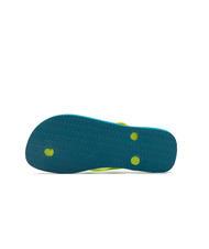 HAVAIANAS BRASIL LOGO Les tongs pour hommes bleu amazonite - Chaussures unisexe - 5