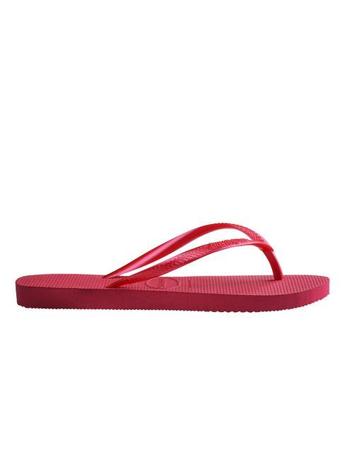 Tongs HAVAINAS SLIM fièvre rose - Chaussures Femme