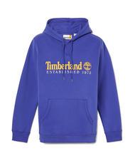 TIMBERLAND LS  Sweatshirt à capuche clématite bleue wb - Pulls molletonnés - 4