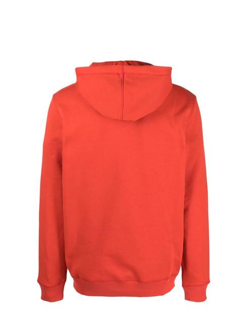 LS  Sweatshirt à capuche aura orange wb - Pulls molletonnés